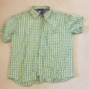 Short sleeve Tommy Jeans button down shirt